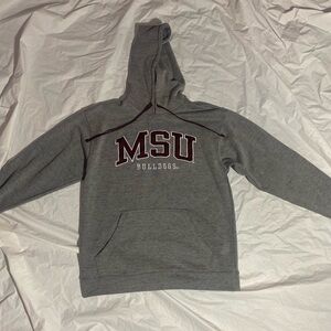 CHAMPION Gray MSU Bulldogs Men's Hoodie